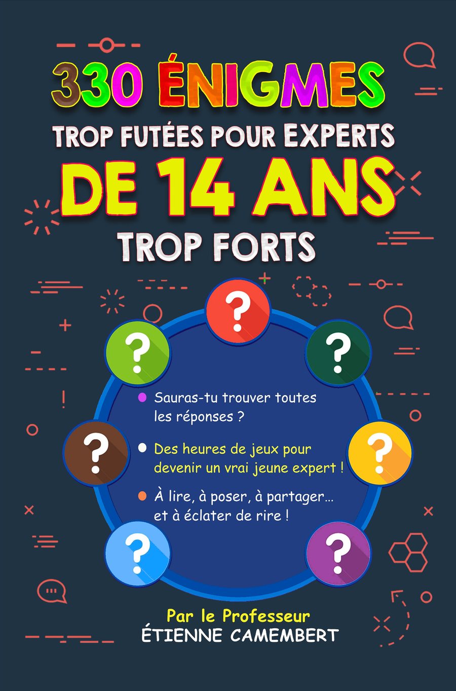 Couverture 330 énigmes trop futées pour enfants de 14 ans
