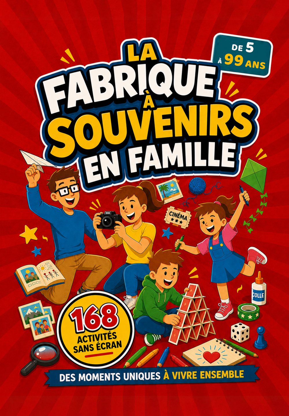 Couverture du livre La Fabrique à Souvenirs en Famille